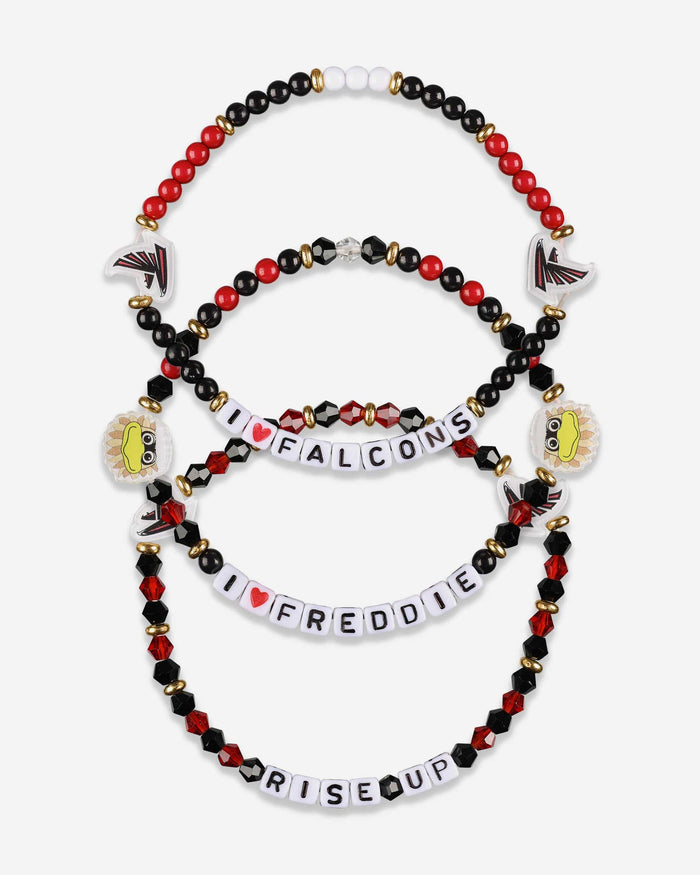 Atlanta Falcons 3 Pack Friendship Bracelet FOCO - FOCO.com