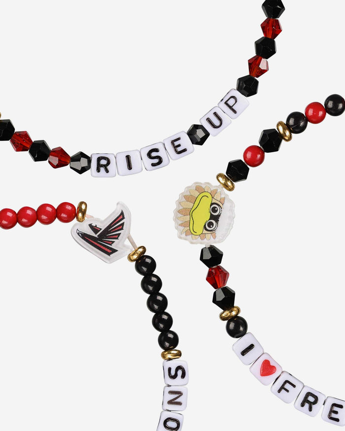 Atlanta Falcons 3 Pack Friendship Bracelet FOCO - FOCO.com