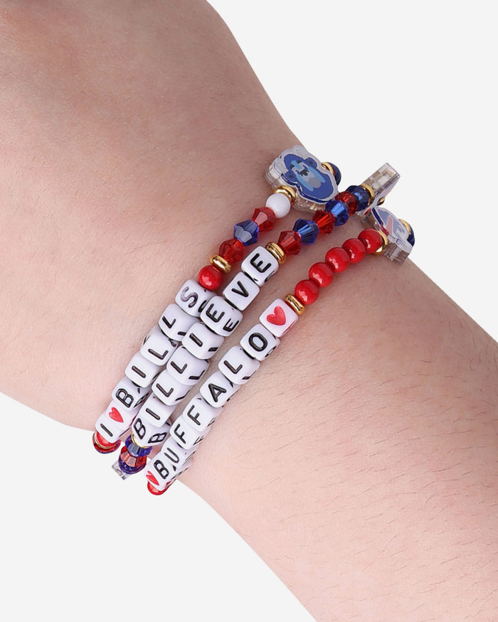 Buffalo Bills 3 Pack Friendship Bracelet FOCO - FOCO.com