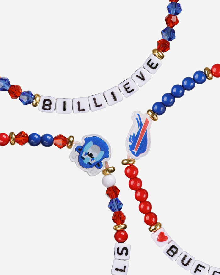 Buffalo Bills 3 Pack Friendship Bracelet FOCO - FOCO.com