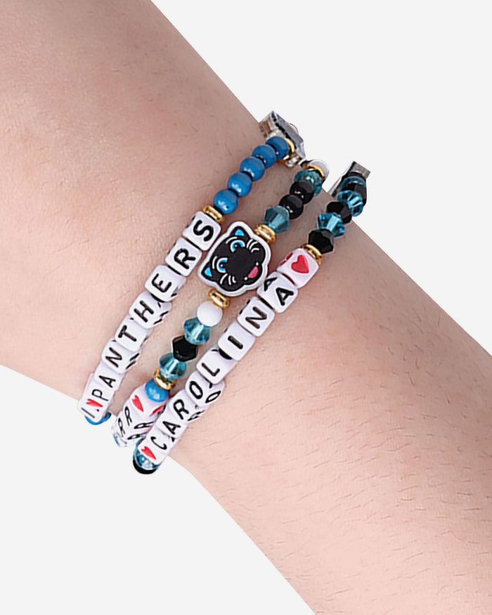 Carolina Panthers 3 Pack Friendship Bracelet FOCO - FOCO.com