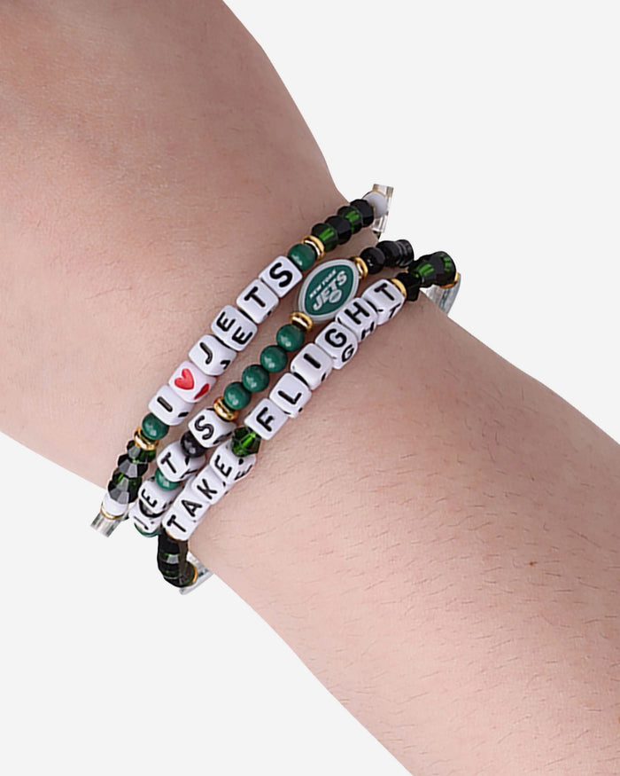 New York Jets 3 Pack Friendship Bracelet FOCO - FOCO.com