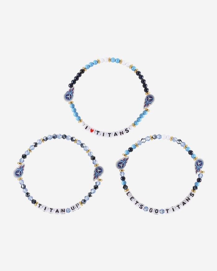 Tennessee Titans 3 Pack Friendship Bracelet FOCO - FOCO.com