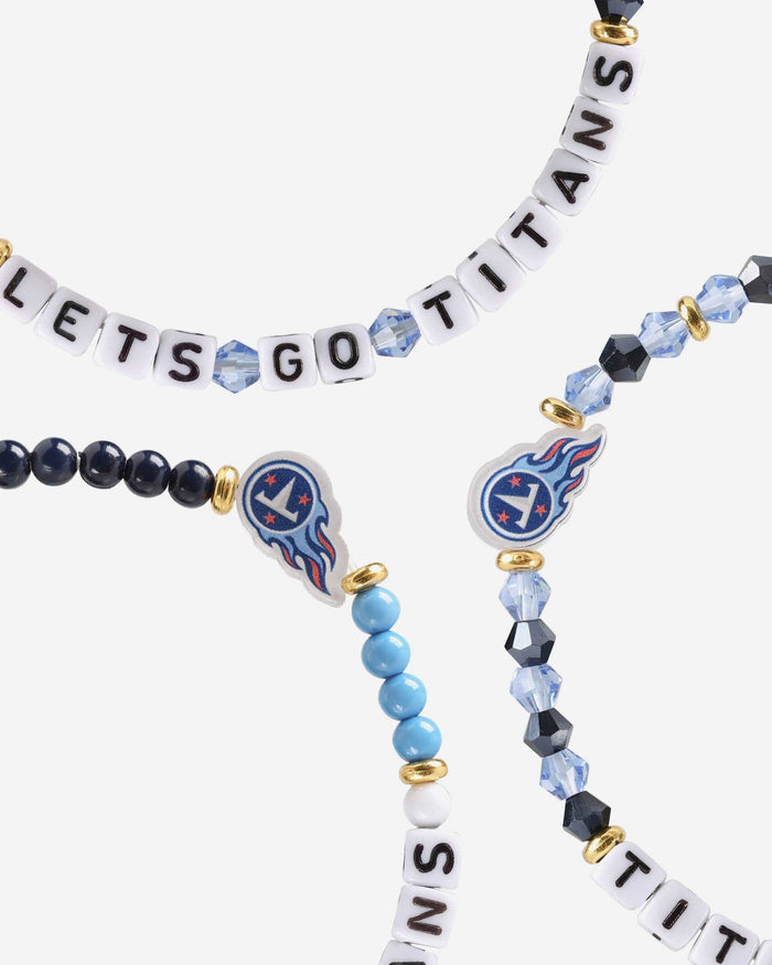 Tennessee Titans 3 Pack Friendship Bracelet FOCO - FOCO.com