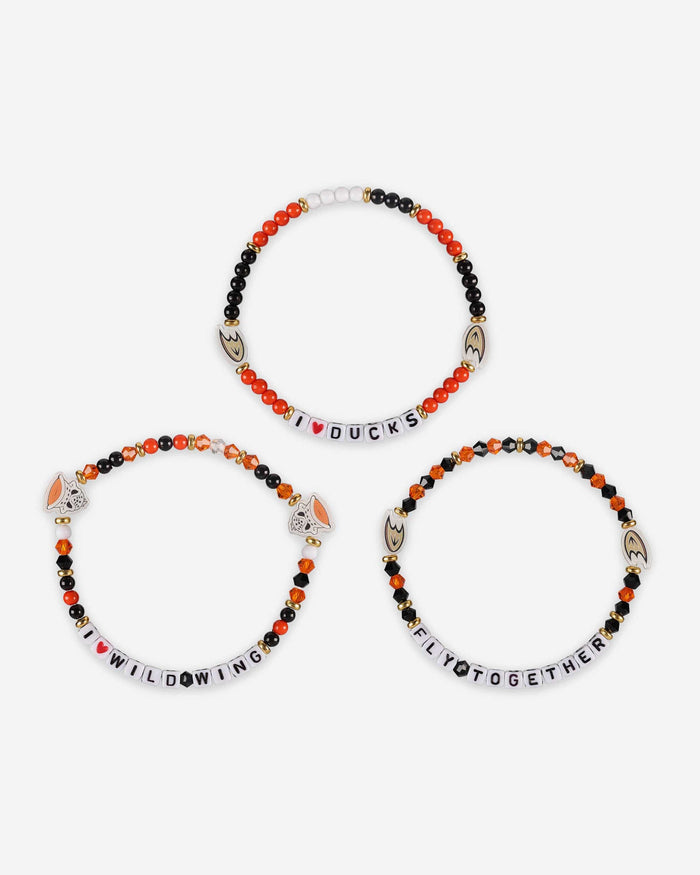 Anaheim Ducks 3 Pack Friendship Bracelet FOCO - FOCO.com