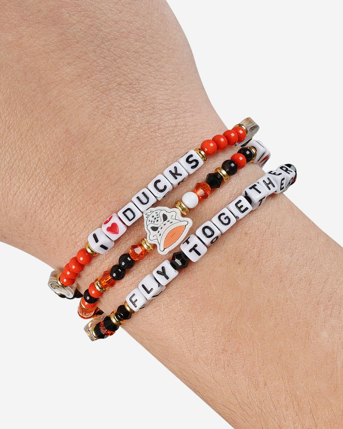 Anaheim Ducks 3 Pack Friendship Bracelet FOCO - FOCO.com