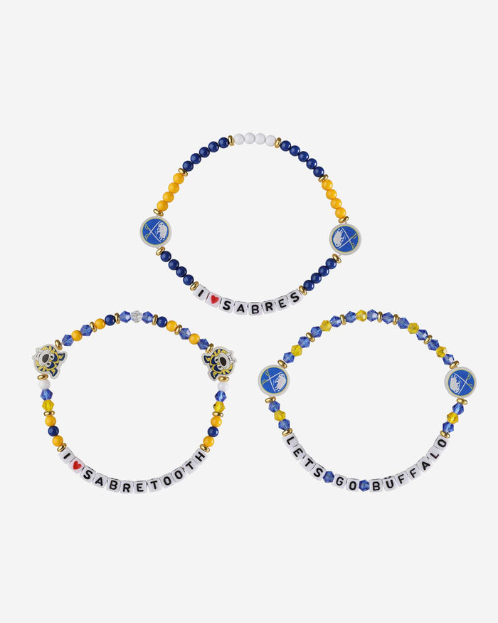 Buffalo Sabres 3 Pack Friendship Bracelet FOCO - FOCO.com