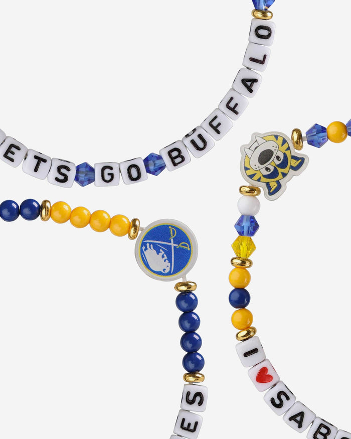 Buffalo Sabres 3 Pack Friendship Bracelet FOCO - FOCO.com