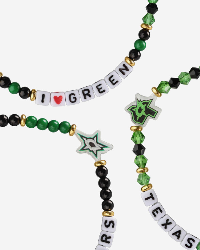 Dallas Stars 3 Pack Friendship Bracelet FOCO - FOCO.com