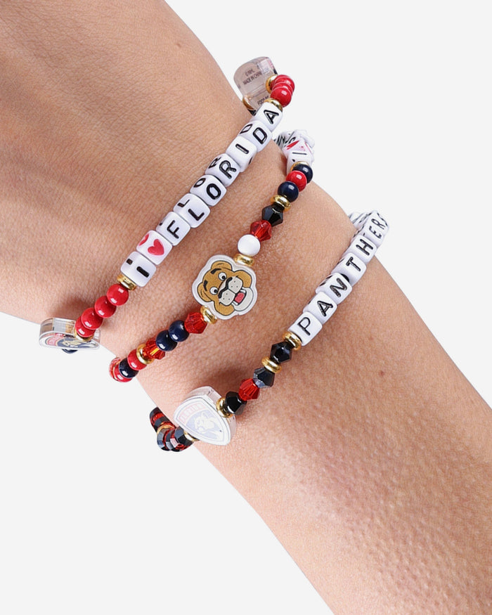 Florida Panthers 3 Pack Friendship Bracelet FOCO - FOCO.com