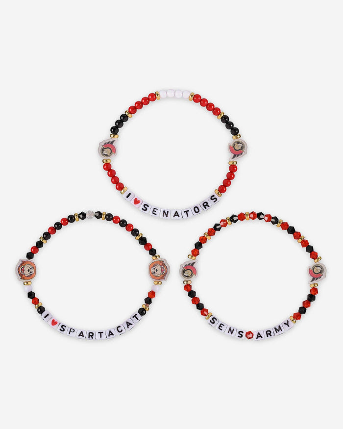 Ottawa Senators 3 Pack Friendship Bracelet FOCO - FOCO.com