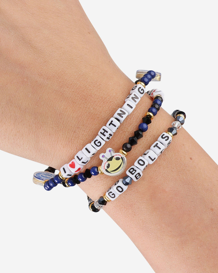 Tampa Bay Lightning 3 Pack Friendship Bracelet FOCO - FOCO.com