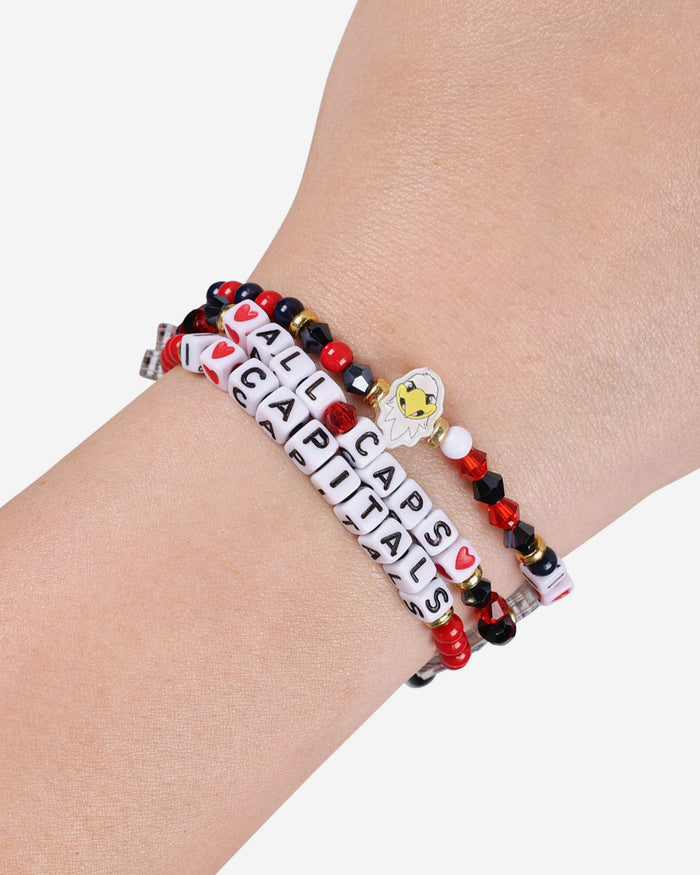 Washington Capitals 3 Pack Friendship Bracelet FOCO - FOCO.com