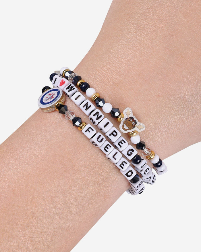 Winnipeg Jets 3 Pack Friendship Bracelet FOCO - FOCO.com