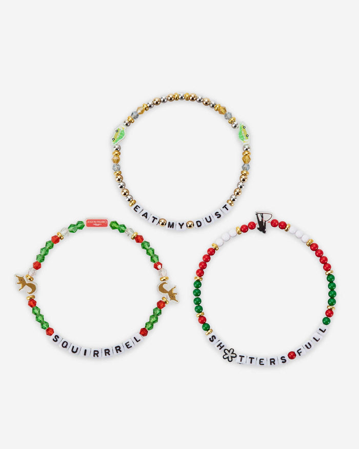 National Lampoons Christmas Vacation 3 Pack Friendship Bracelet FOCO - FOCO.com