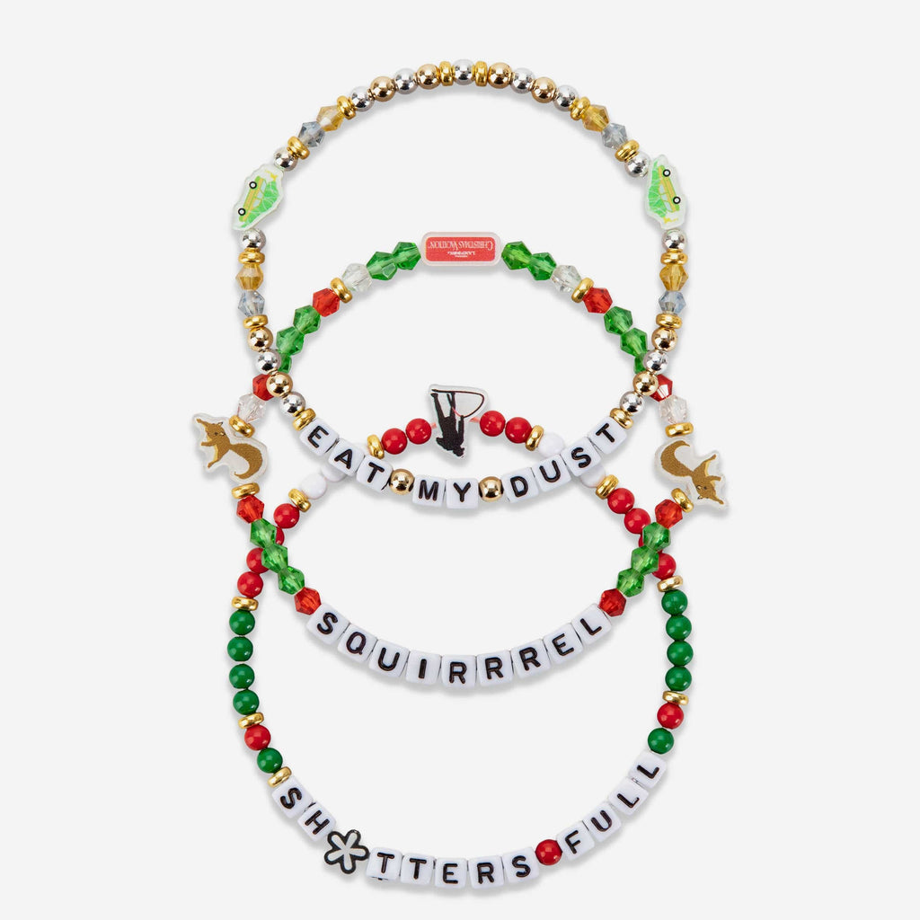 National Lampoons Christmas Vacation 3 Pack Friendship Bracelet FOCO - FOCO.com