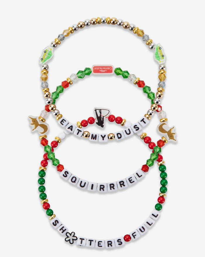 National Lampoons Christmas Vacation 3 Pack Friendship Bracelet FOCO - FOCO.com