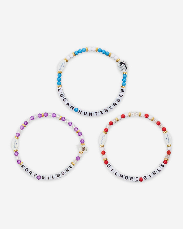 Logan Huntzberger & Rory Gilmore Gilmore Girls 3 Pack Friendship Bracelet FOCO - FOCO.com