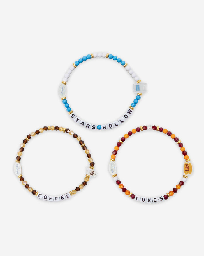 Stars Hollow Gilmore Girls 3 Pack Friendship Bracelet FOCO - FOCO.com