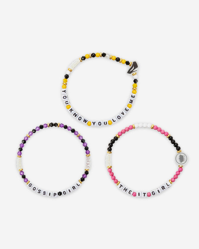 Gossip Girl 3 Pack Friendship Bracelet FOCO - FOCO.com