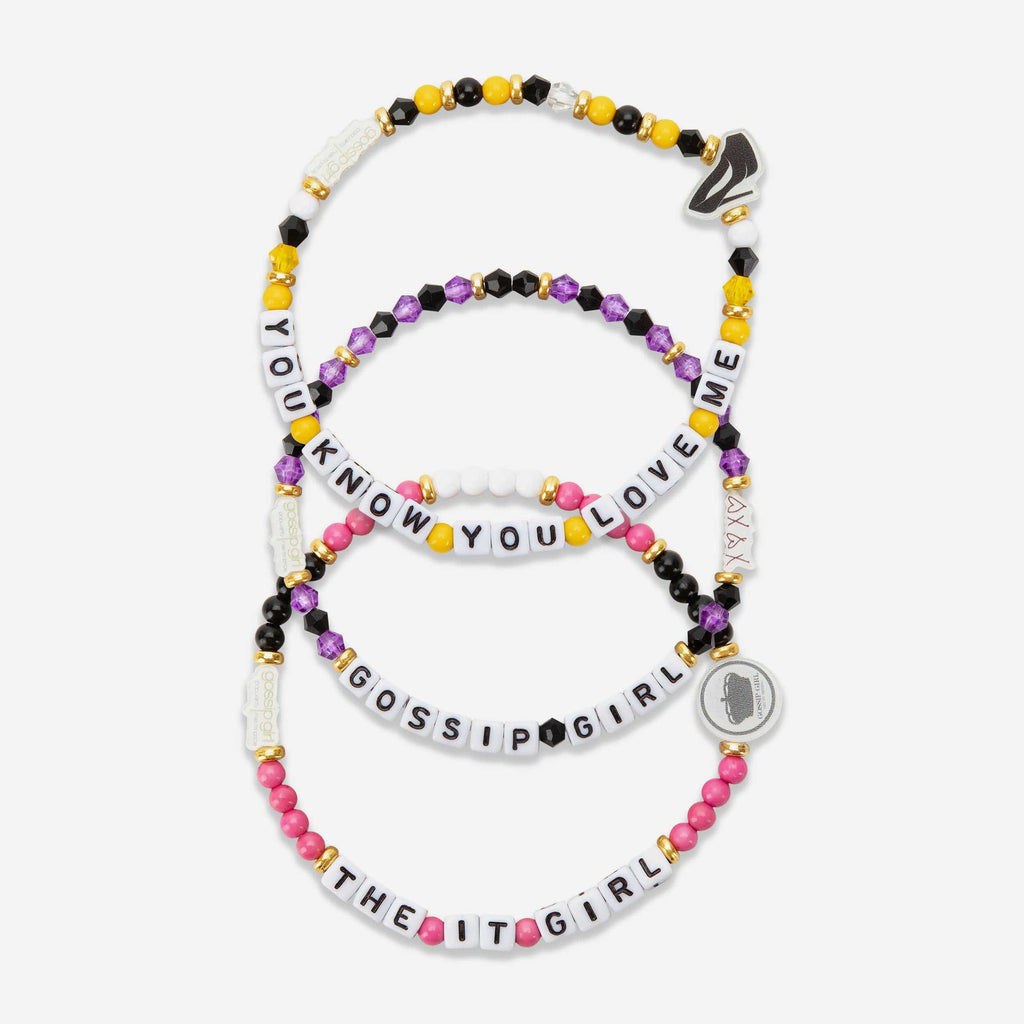 Gossip Girl 3 Pack Friendship Bracelet FOCO - FOCO.com