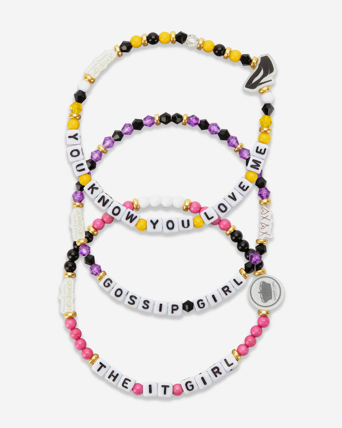 Gossip Girl 3 Pack Friendship Bracelet FOCO - FOCO.com