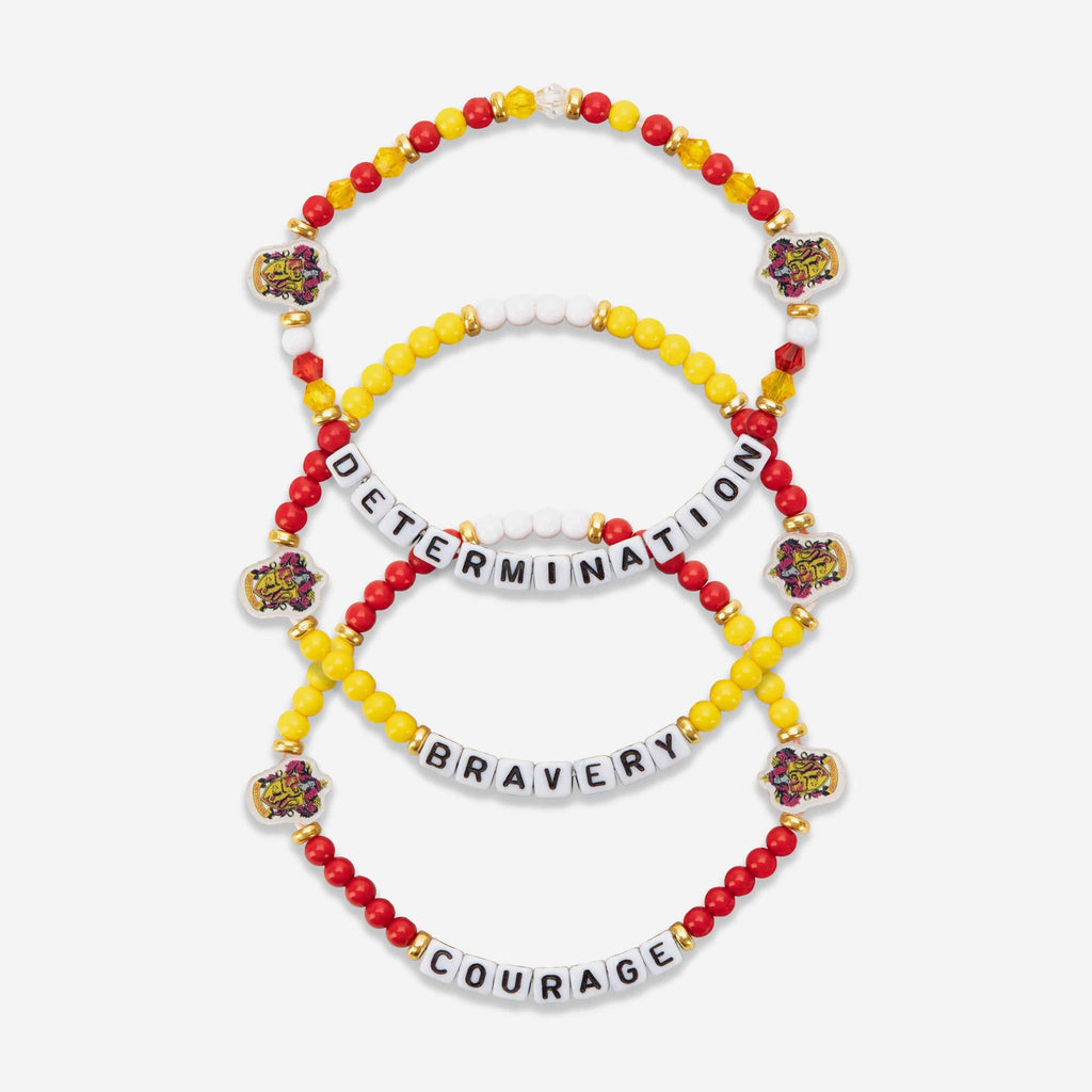 Gryffindor Harry Potter 3 Pack Friendship Bracelet FOCO - FOCO.com