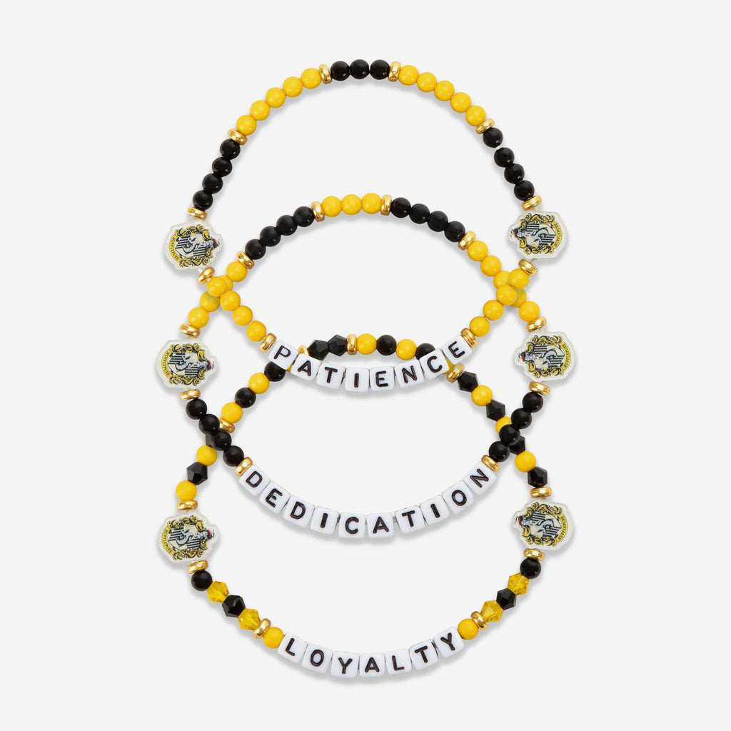 Hufflepuff Harry Potter 3 Pack Friendship Bracelet FOCO - FOCO.com