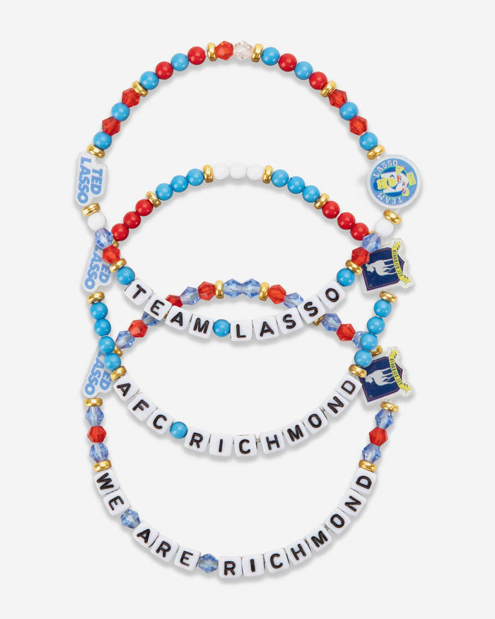 AFC Richmond Ted Lasso™ 3 Pack Friendship Bracelet FOCO - FOCO.com