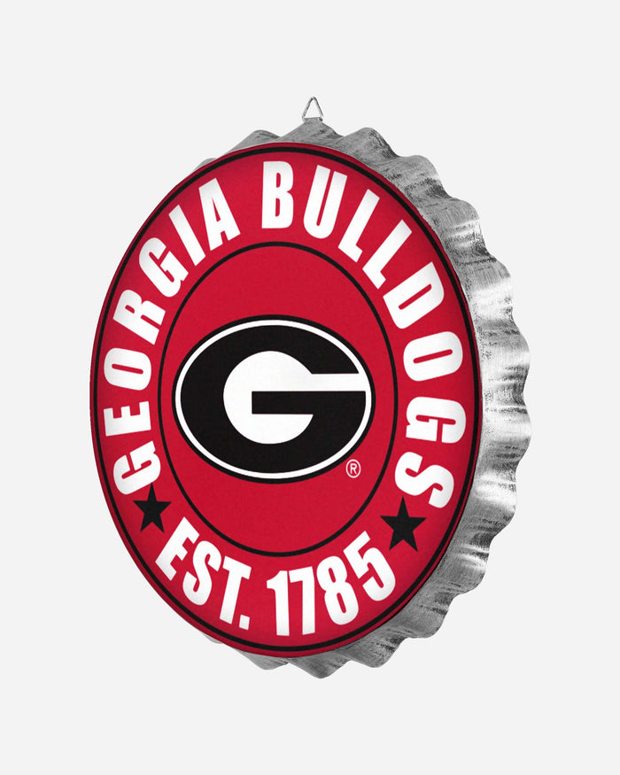 Georgia Bulldogs Bottle Cap Wall Sign FOCO - FOCO.com