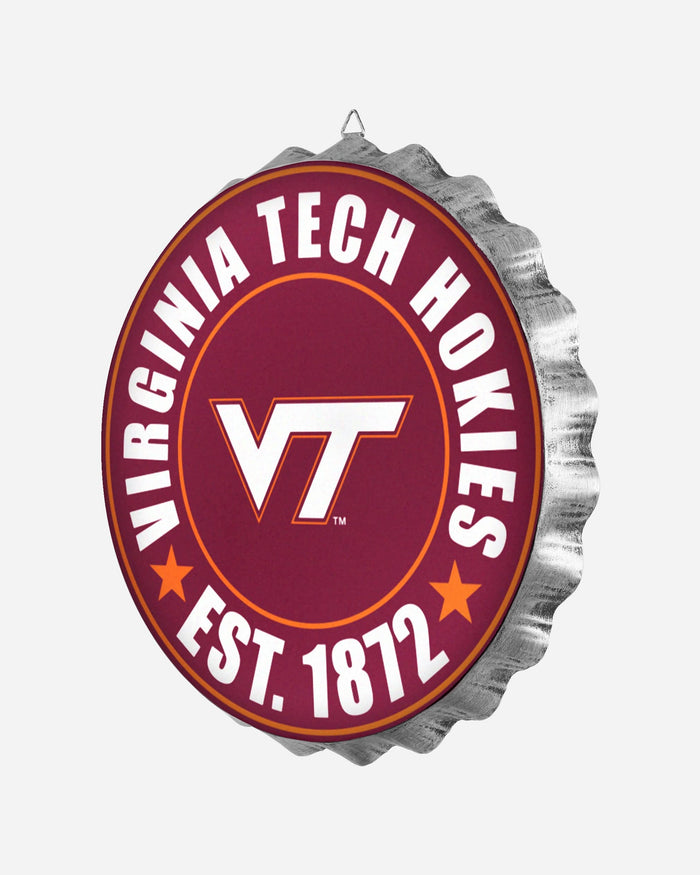 Virginia Tech Hokies Bottle Cap Wall Sign FOCO - FOCO.com