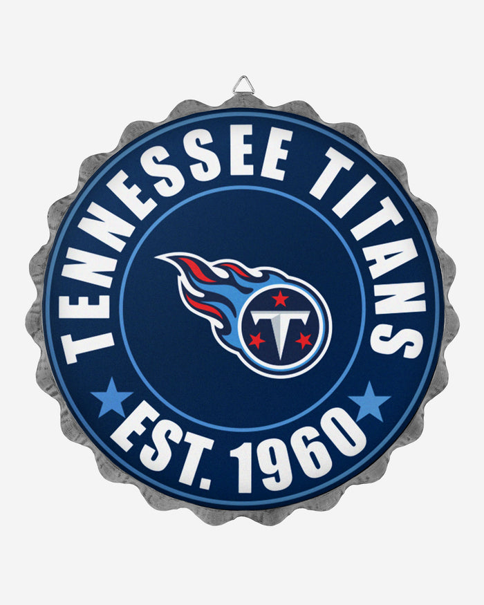 Tennessee Titans Bottle Cap Wall Sign FOCO - FOCO.com