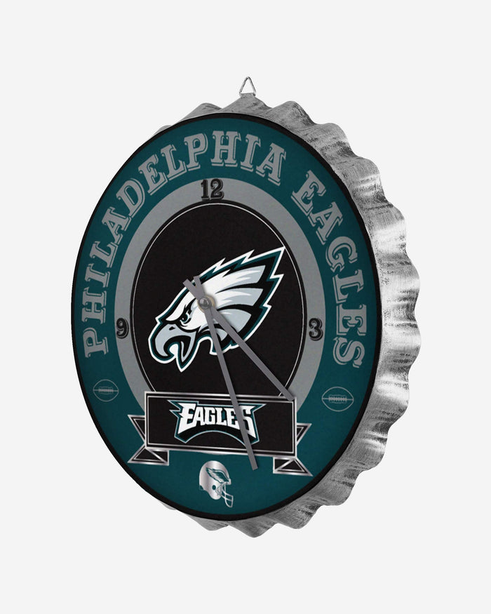 Philadelphia Eagles Original Bottle Cap Wall Clock FOCO - FOCO.com