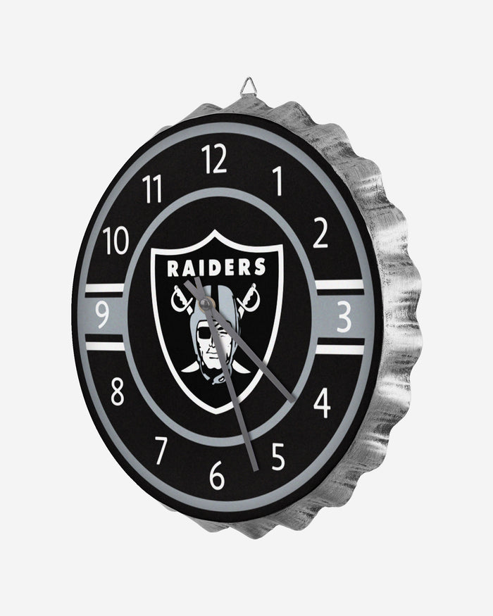 Las Vegas Raiders Original Bottle Cap Wall Clock FOCO - FOCO.com