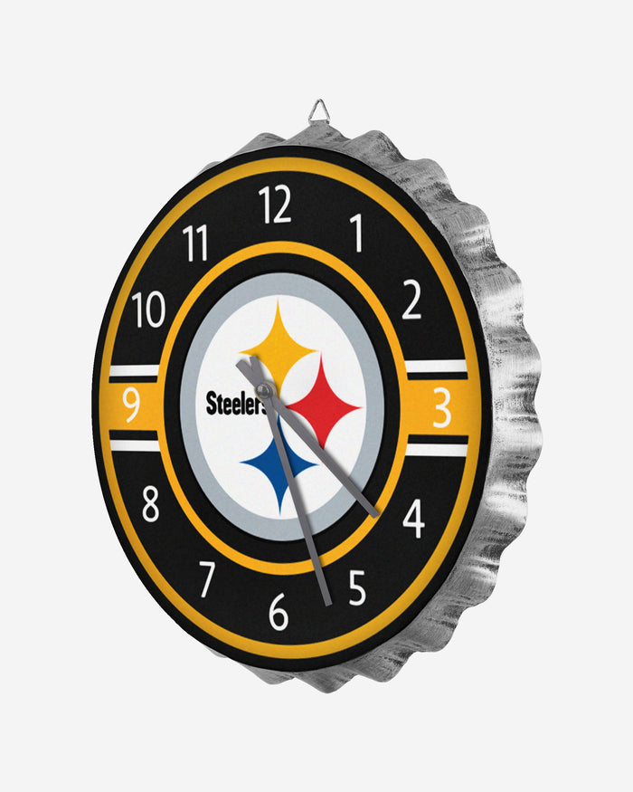 Pittsburgh Steelers Original Bottle Cap Wall Clock FOCO - FOCO.com