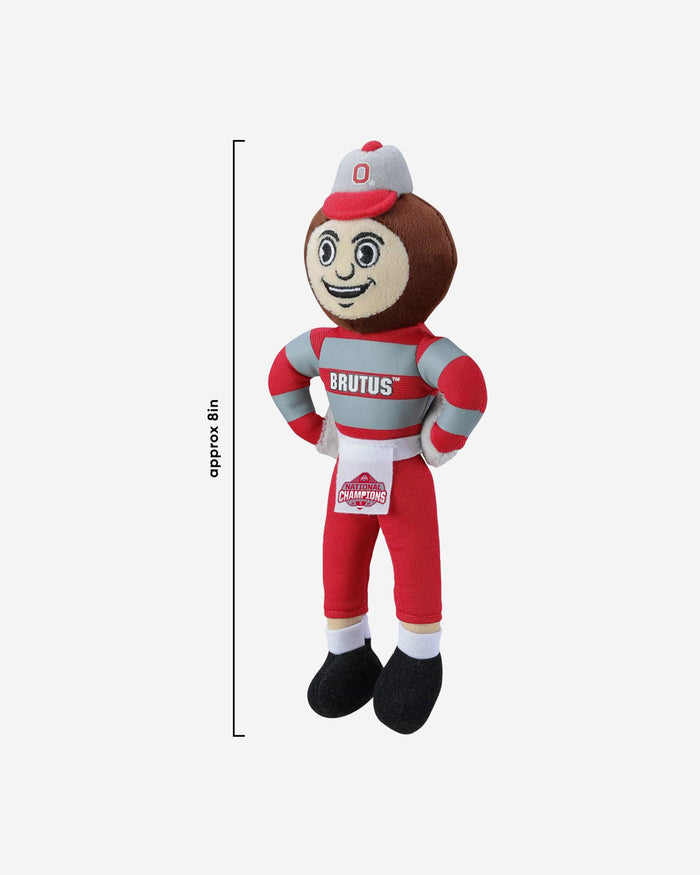 Ohio State Buckeyes 2024 Football National Champions Plush Mascot FOCO - FOCO.com