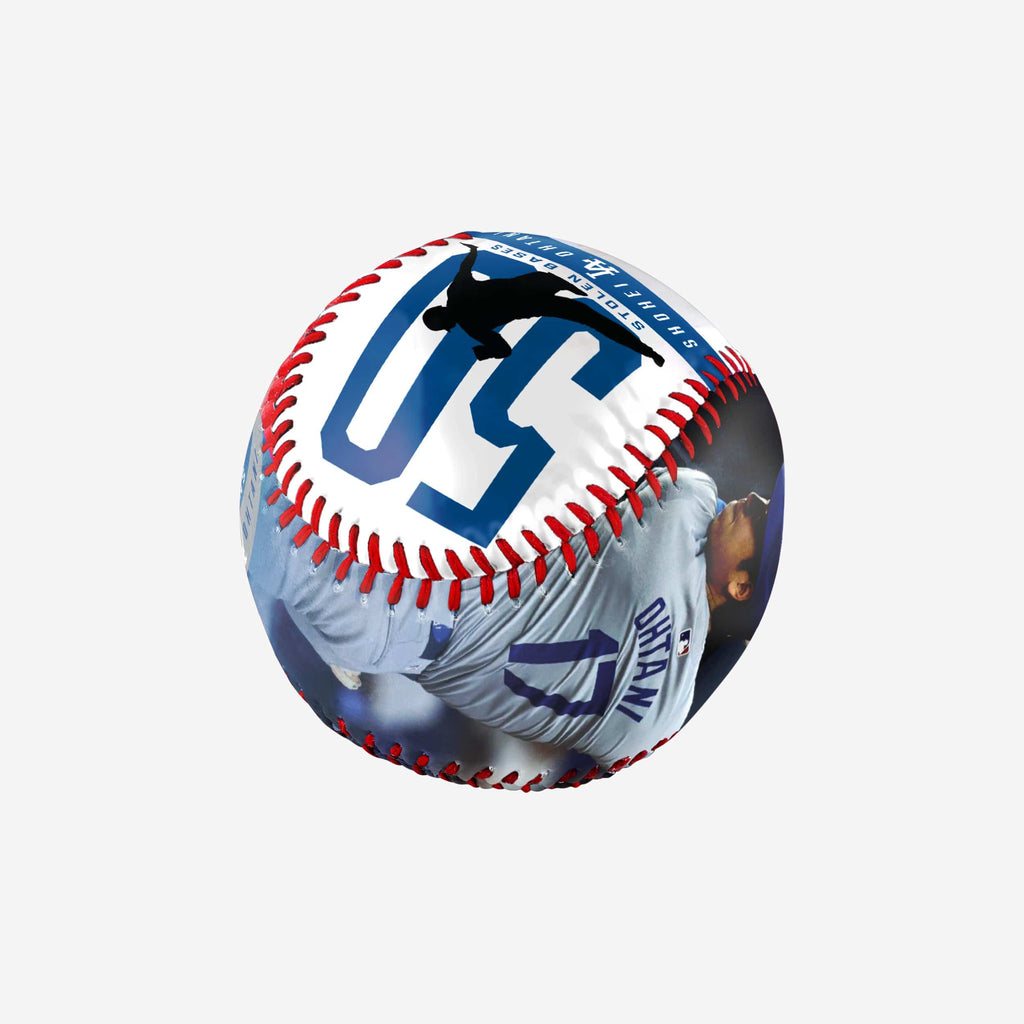 Shohei Ohtani Los Angeles Dodgers 50 Home Runs & 50 Stolen Bases Picture Baseball FOCO - FOCO.com