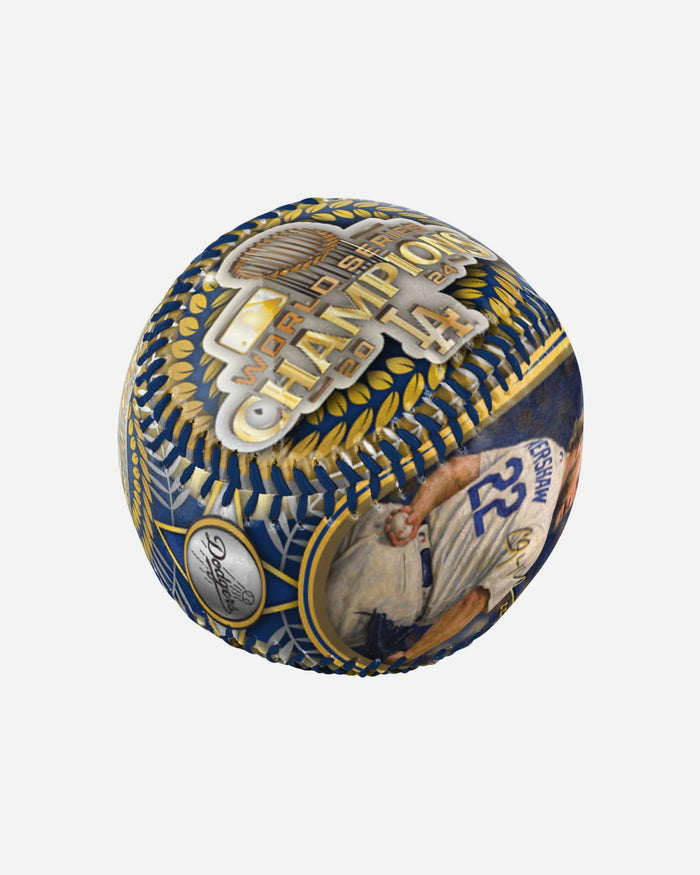Clayton Kershaw Los Angeles Dodgers 2025 Back To Back World Series Champions Team Baseball FOCO - FOCO.com
