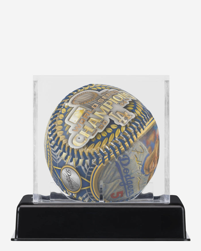 Freddie Freeman Los Angeles Dodgers 2025 Back To Back World Series Champions Team Baseball FOCO - FOCO.com