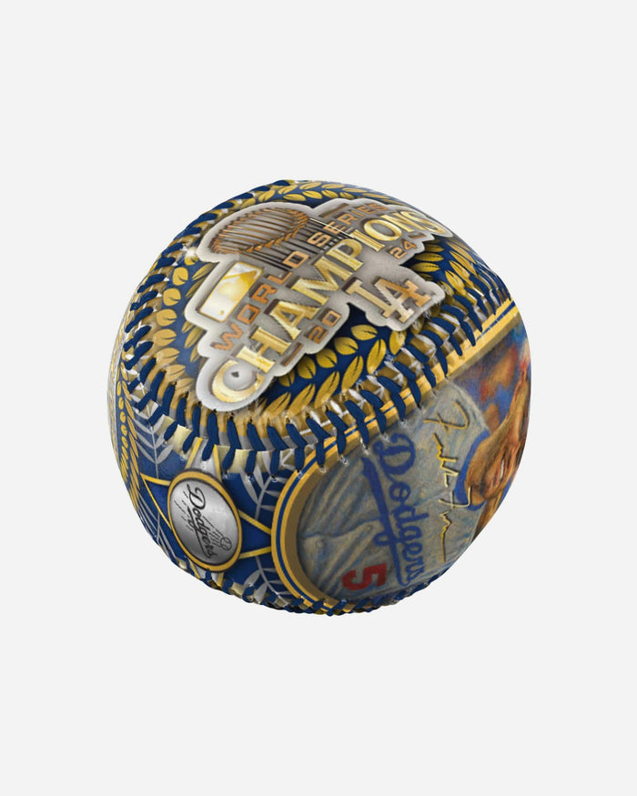 Freddie Freeman Los Angeles Dodgers 2025 Back To Back World Series Champions Team Baseball FOCO - FOCO.com