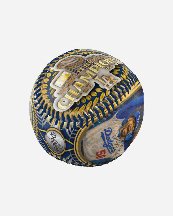 Mookie Betts Los Angeles Dodgers 2025 Back To Back World Series Champions Team Baseball FOCO - FOCO.com