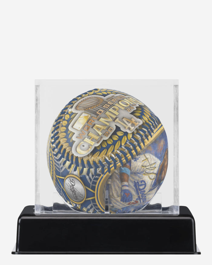 Teoscar Hernandez Los Angeles Dodgers 2025 Back To Back World Series Champions Team Baseball FOCO - FOCO.com