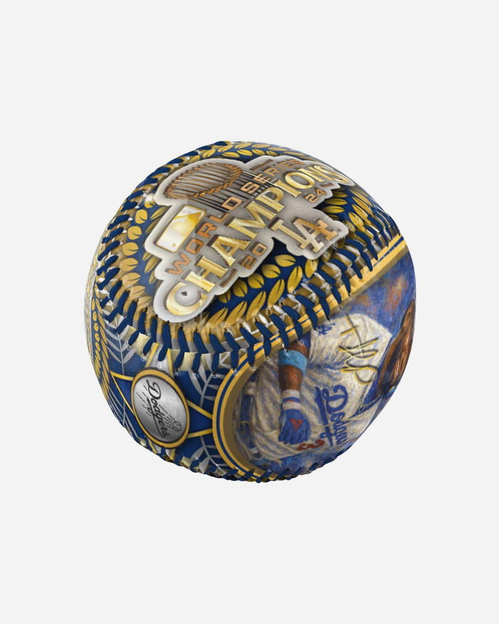 Teoscar Hernandez Los Angeles Dodgers 2025 Back To Back World Series Champions Team Baseball FOCO - FOCO.com