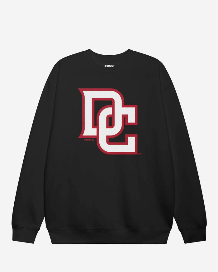 Washington Nationals Alternate Logo Crew Neck Sweatshirt FOCO Black S - FOCO.com