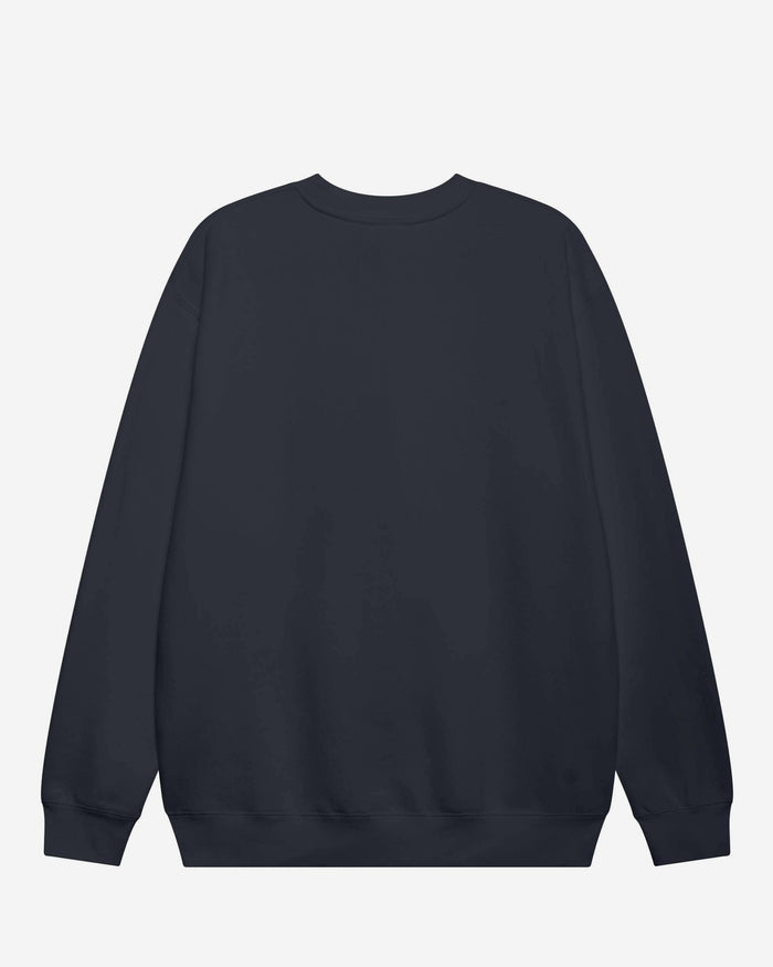 Milwaukee Brewers Alternate Logo Crew Neck Sweatshirt FOCO Navy S - FOCO.com