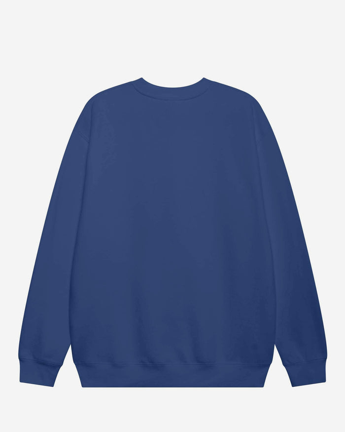Chicago Cubs 1997 Alternate Logo Crew Neck Sweatshirt FOCO True Royal S - FOCO.com