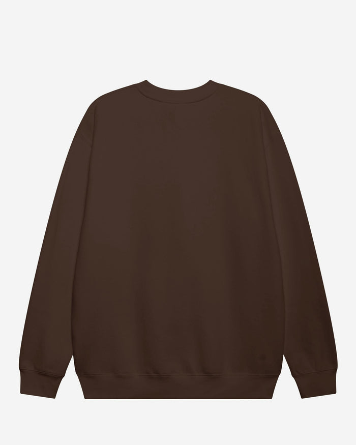 San Diego Padres Banner Crest Crew Neck Sweatshirt FOCO S - FOCO.com