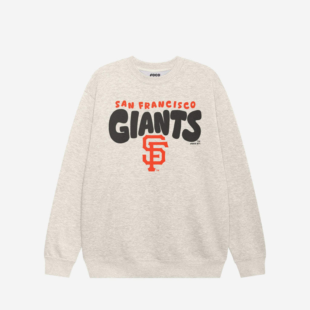 San Francisco Giants Bubble Crew Neck Sweatshirt