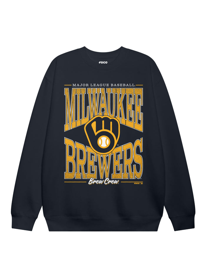 Milwaukee Brewers Diamond Dynasty Crew Neck Sweatshirt