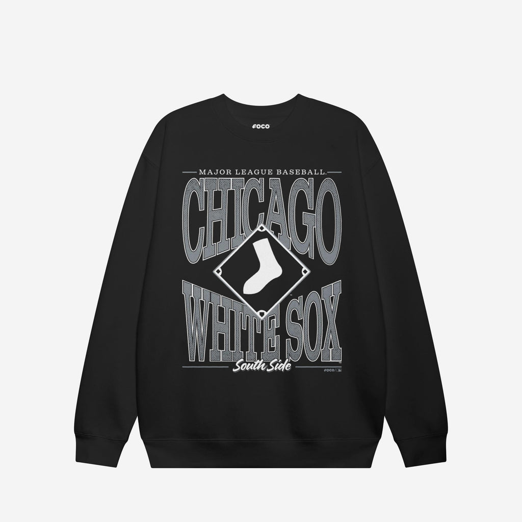 Chicago White Sox Diamond Dynasty Crew Neck Sweatshirt FOCO S - FOCO.com